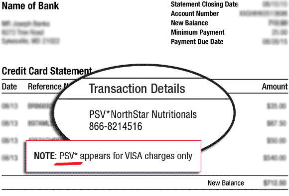 Credit Card Statement Example